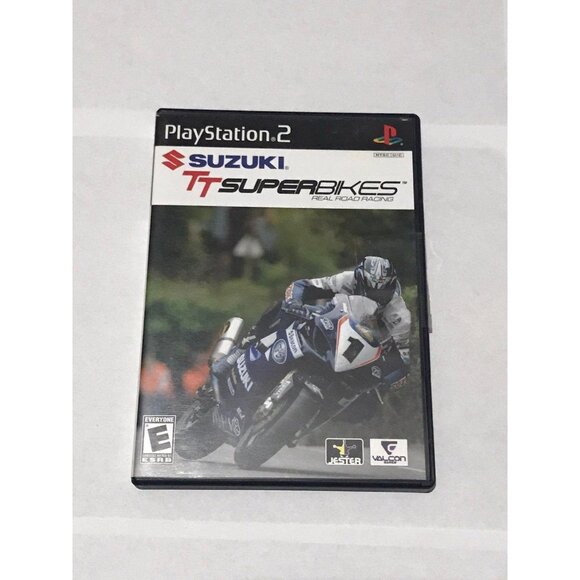 PS Suzuki TT Super Bikes, Real Road Racing (PlayStation 2) - Picture 1 of 3